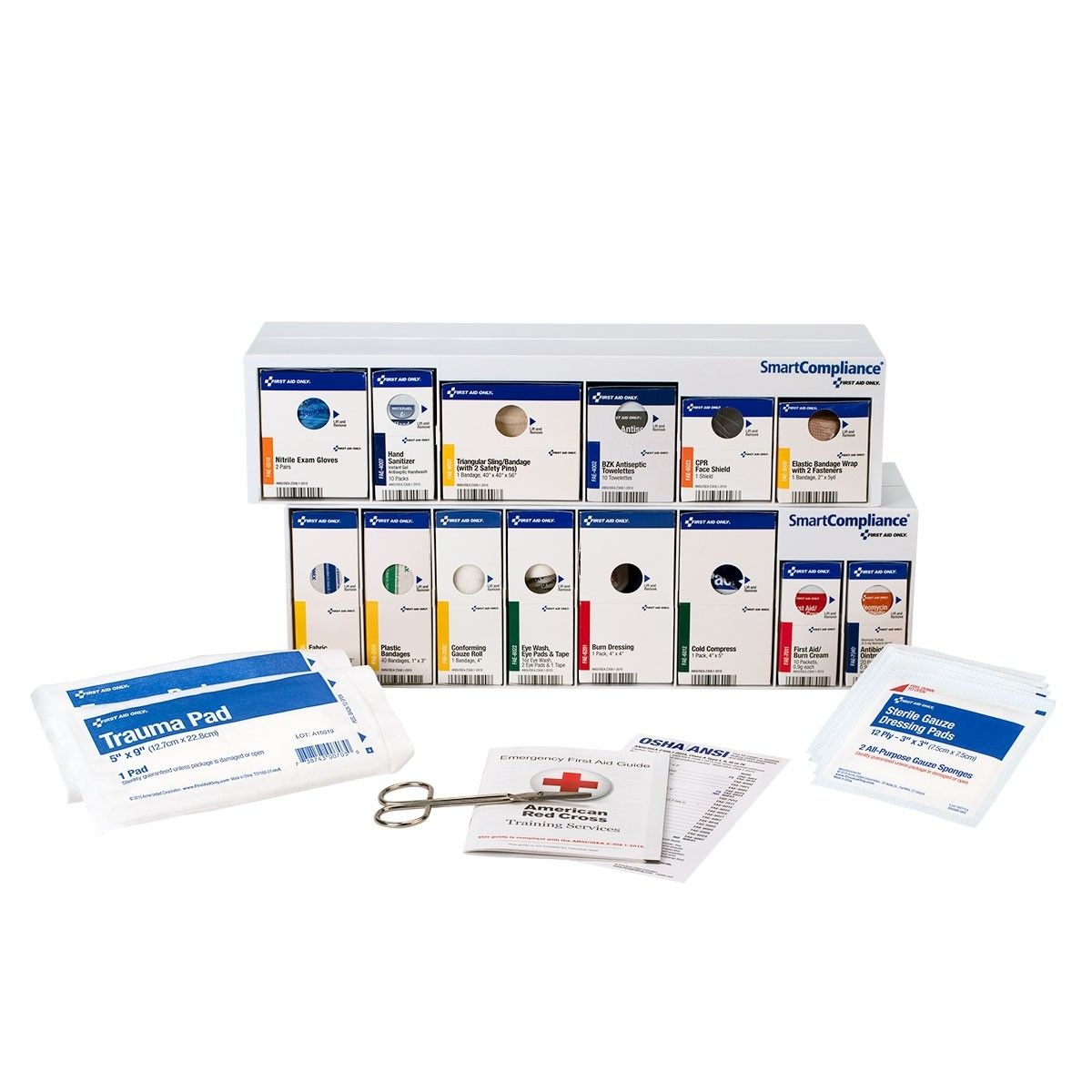 First Aid Only SmartCompliance Retrofit Without Medications 91172 First Aid Only SmartCompliance Retrofit Without Medications 91172
